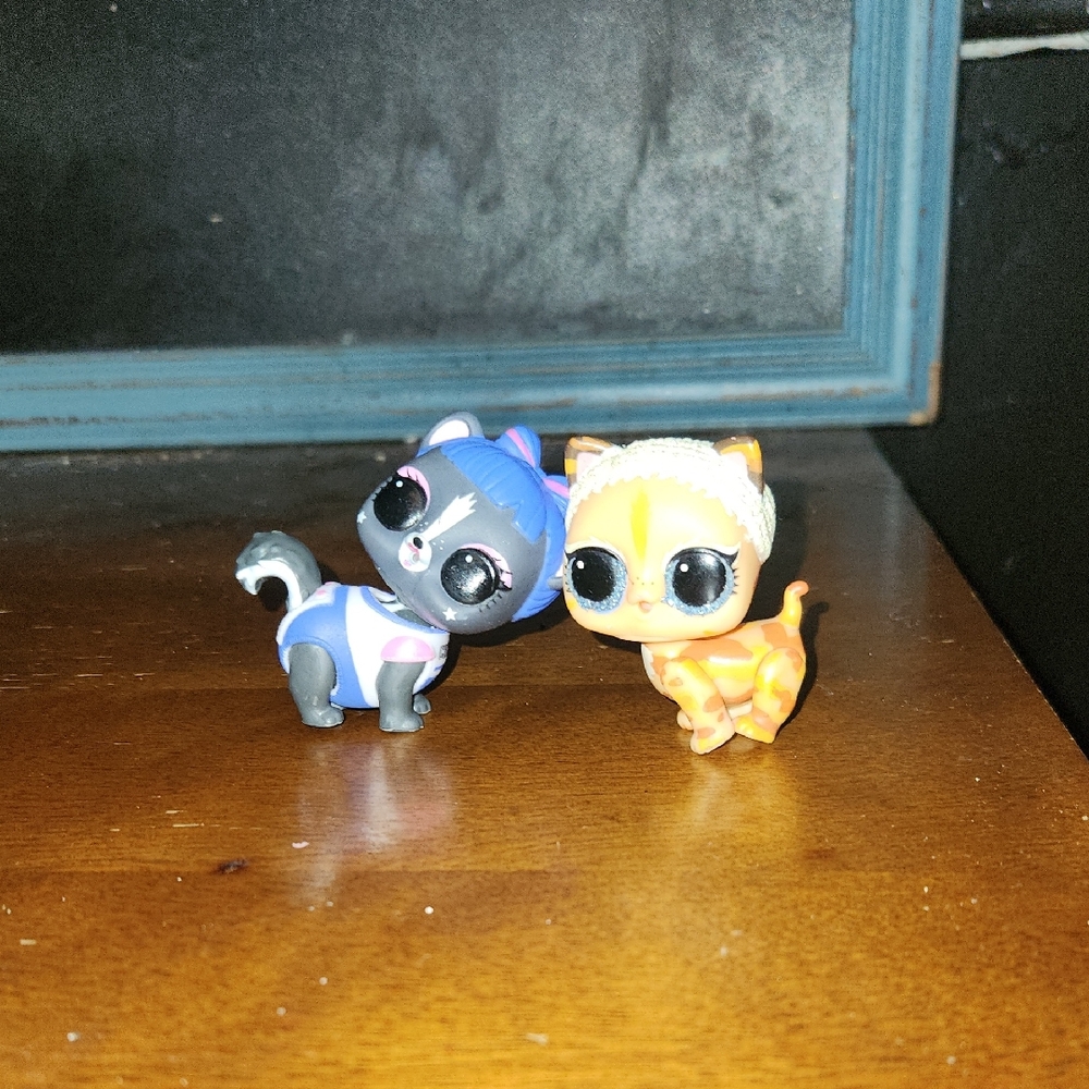 L.O.L. Surprise! Cat Figures Duo - Blue & Orange